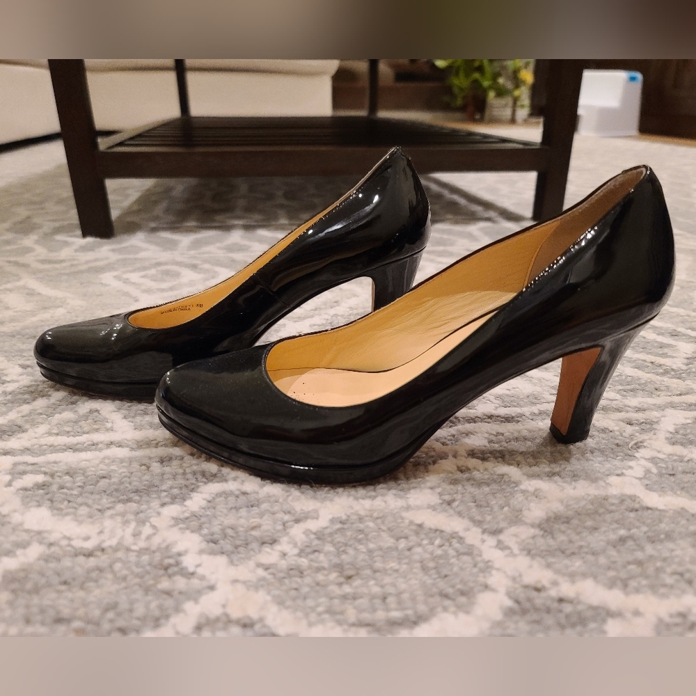 Cole Haan Black Patent Leather Heels